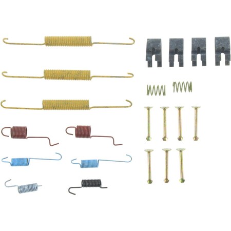 Centric Parts Drum Brake Hardware Kit, 118.45016 118.45016